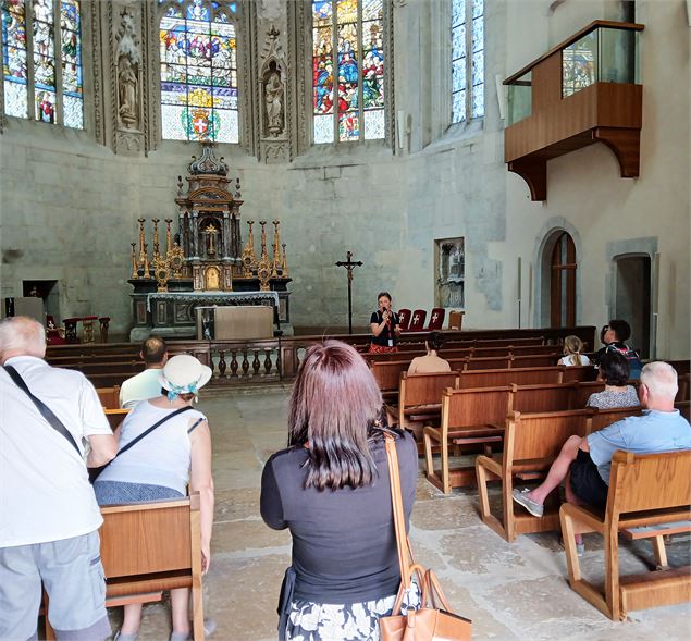 Visite libre de la Sainte-Chapelle du château des ducs de Savoie à Chambéry - Département de la Savo