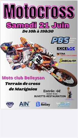 Motocross de Marignieu - Moto Club Belleysan