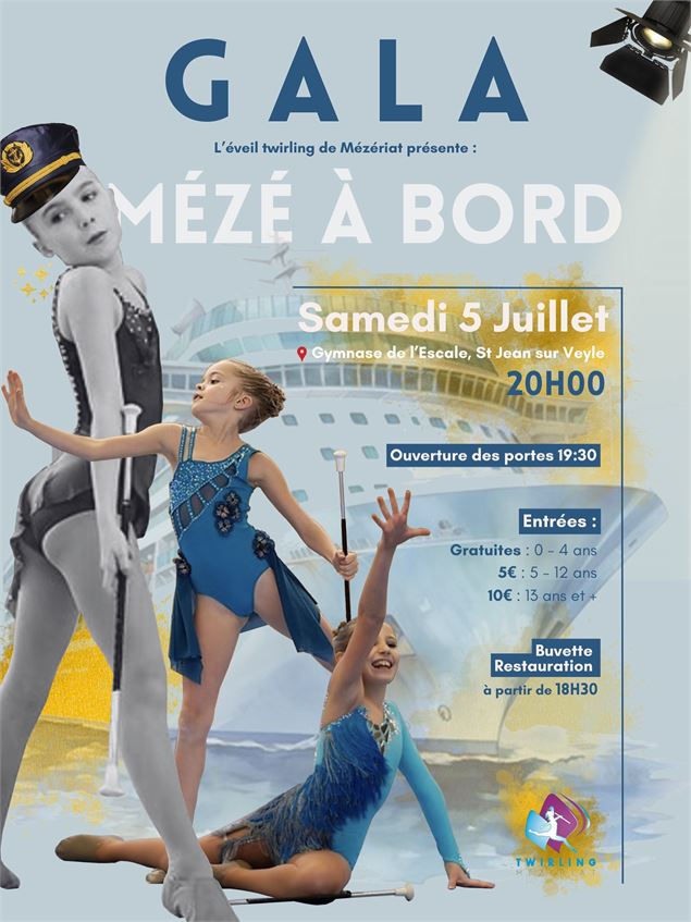 Gala Twirling Mézériat - Eveil twirling mezeriat