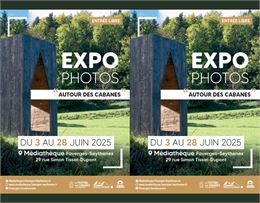 flyer photo cabane noire et arbres en double - Mairie de Faverges-Seythenex, Numerica photo club