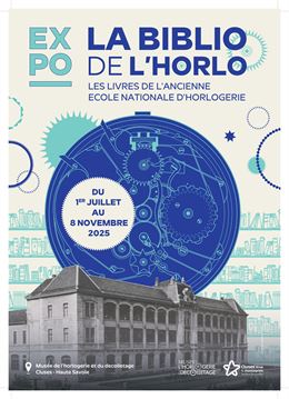 Exposition "La Biblio de l'Horlo : les livres de l'école nationale d'horlogerie"_Cluses
