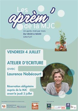 Atelier d'écriture avec Laurence Nobécourt_Saint-Gervais-les-Bains