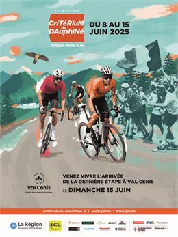 Passage du Critérium du Dauphiné course cyclo à Aussois_Aussois - Critérium du Dauphiné libéré