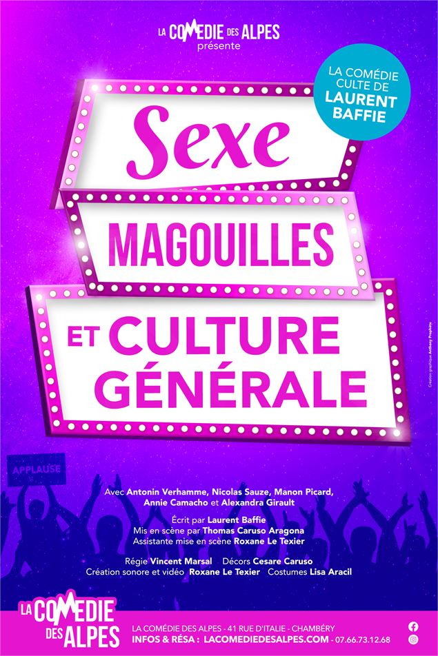 Comédie : Sexe, magouilles et culture générale_Chambéry - La Comédie des Alpes