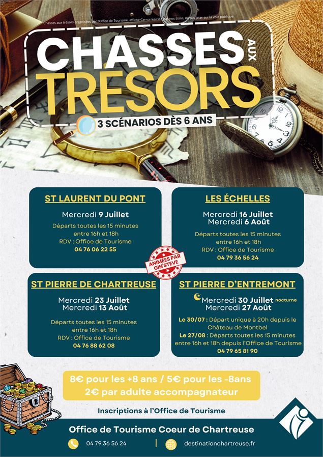 Chasse au trésor_Les Échelles - OT Coeur de Chartreuse