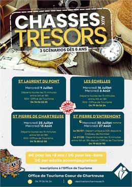 Chasse au trésor_Les Échelles - OT Coeur de Chartreuse