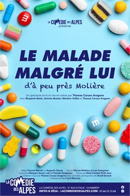 Théâtre : Le malade malgré lui_Chambéry - La Comédie des Alpes