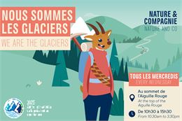 Nature & Cie : Nous sommes les glaciers_Les Arcs - ADS
