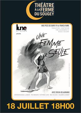Affiche Une femme seule - ©La Lune à l'envers