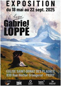 Affiche Exposition Gabriel Loppé