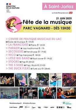 Fête de la musique_Saint-Jorioz - Mairie de Saint-Jorioz