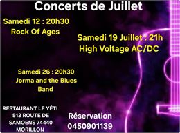 Concert Rock of Age au Yéti_Morillon - Le Yéti