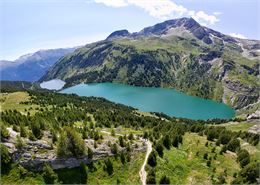 Parcours trail au-dessus des barrages - OTHMV