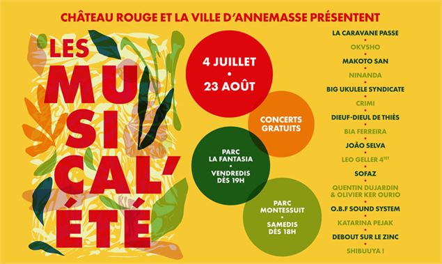 Festival Les Musical'été_Annemasse - Ville d'Annemasse