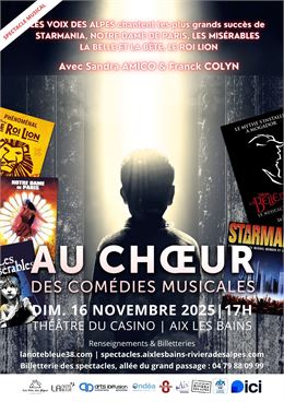 AU CHOEUR DES COMEDIES MUSICALES_Aix-les-Bains - La Note Bleue