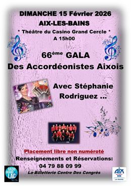66 EME GALA DES ACCORDEONISTES AIXOIS_Aix-les-Bains