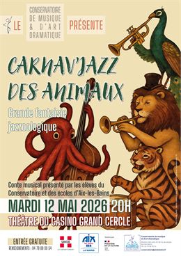 Carnav'Jazz des Animaux, Grande Fantaisie Jazzoo-logique_Aix-les-Bains