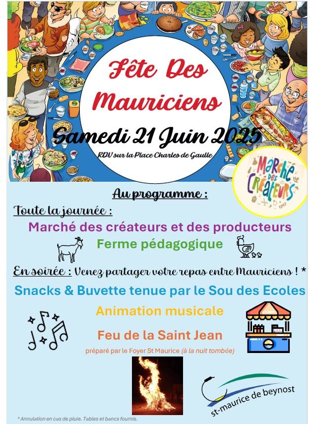 Fête des Mauriciens - Mairie St Maurice de Beynost