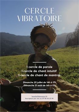 Cercle vibratoire en forêt - © Le soleil de Nana