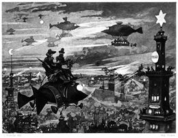 Exposition : Réparer le futur_Aime-la-Plagne - Albert Robida, 1883