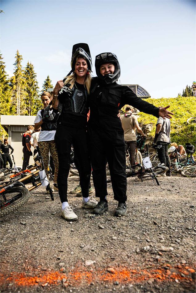 Ladies race by Bike Morzine