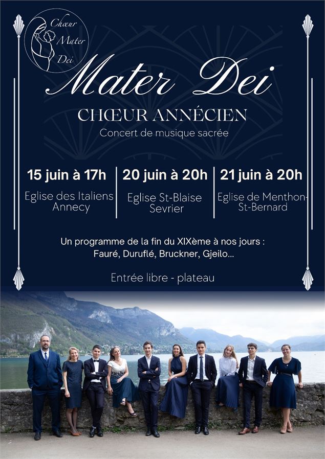Concert de musique sacrée par Mater Dei_Annecy - Concert de musique sacrée par Mater Dei_Annecy