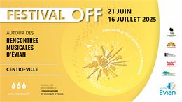 affiche du festival 2025 - Ville d'Evian