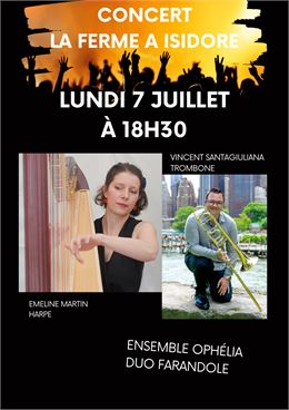 CONCERT - Ensemble Ophélia - Duo Farandole - 07 juillet_Combloux