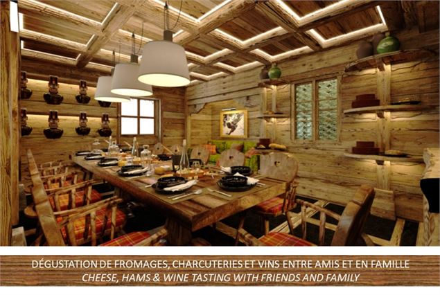Déjeuner à la Ferme à Fromage