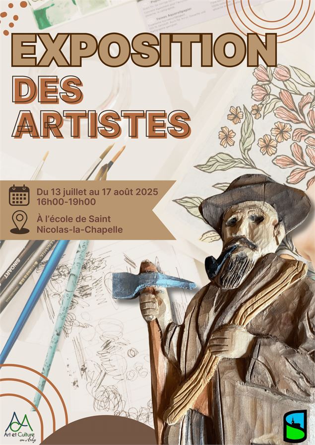 Affiche expo - Art et Culture en Arly