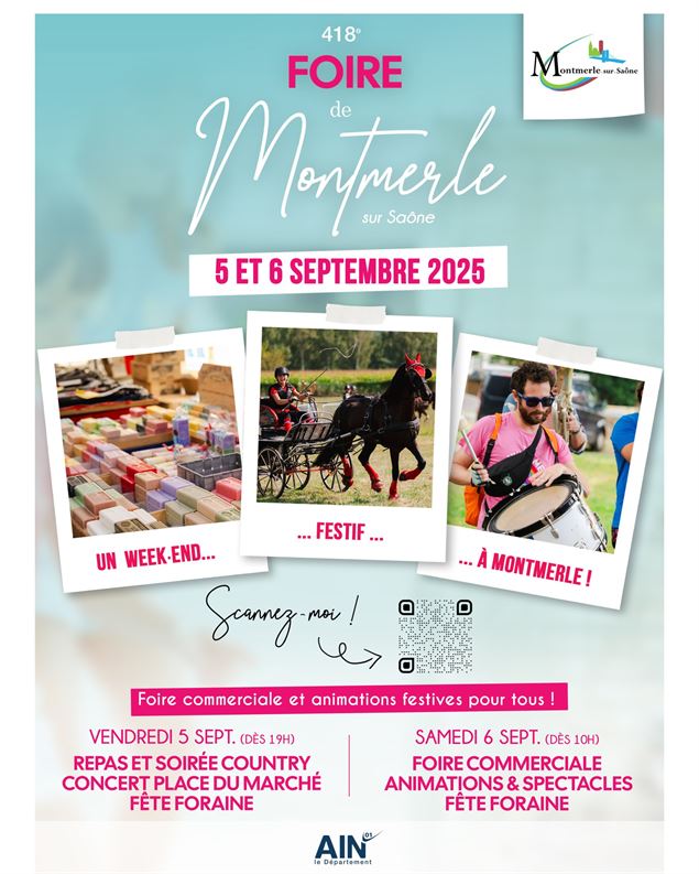 418ème Foire de Montmerle_Montmerle-sur-Saône