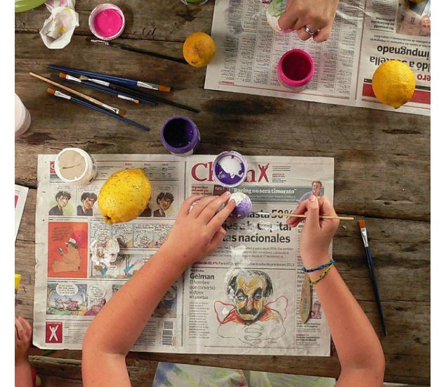 Atelier créatif pour enfants_La Bridoire - Libre de droits