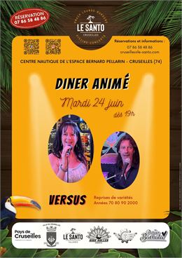 Dîner Animé - LE SANTO - Cruseilles