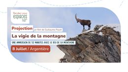 Projection - La vigie de la nature_Argentière