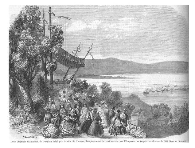 Les réalisations de Napoléon III à Thonon - Ville de Thonon