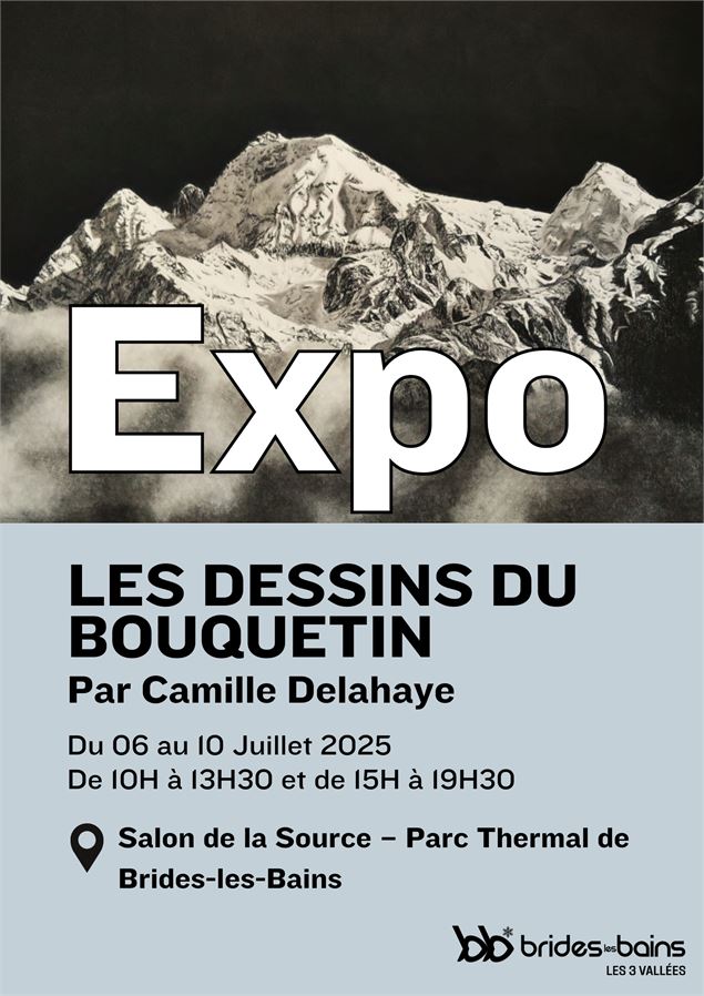 Affiche présentation exposition - OT Brides les bains