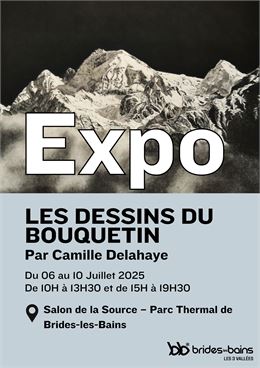 Affiche présentation exposition - OT Brides les bains