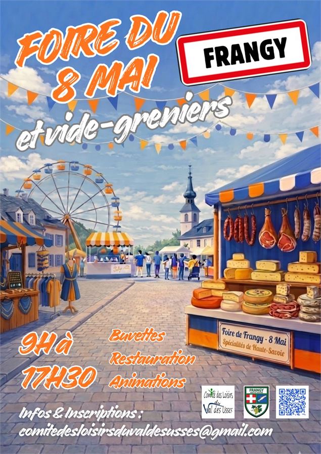 Foire du 8 Mai à Frangy - Comité des Loisirs de Frangy