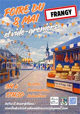 Foire du 8 Mai à Frangy - Comité des Loisirs de Frangy