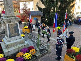 Commémoration de l'Armistice du 11 novembre 1918_Megève