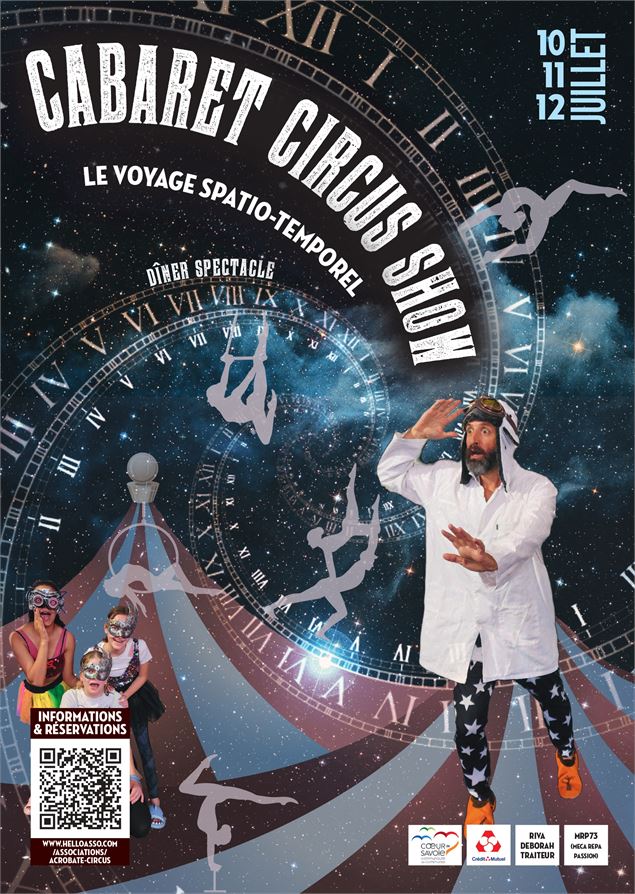 Le Cabaret Circus, Le voyage spatio-temporelle !