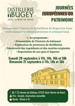 Visite guidée de la Distillerie du Bugey - Distellerie du Bugey