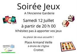 Soirée Jeux - .