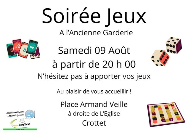 Soirée Jeux - .
