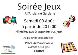 Soirée Jeux - .