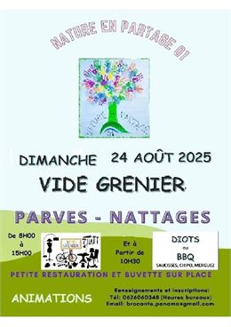 Vide grenier_Parves et Nattages - Nature en Partage 01