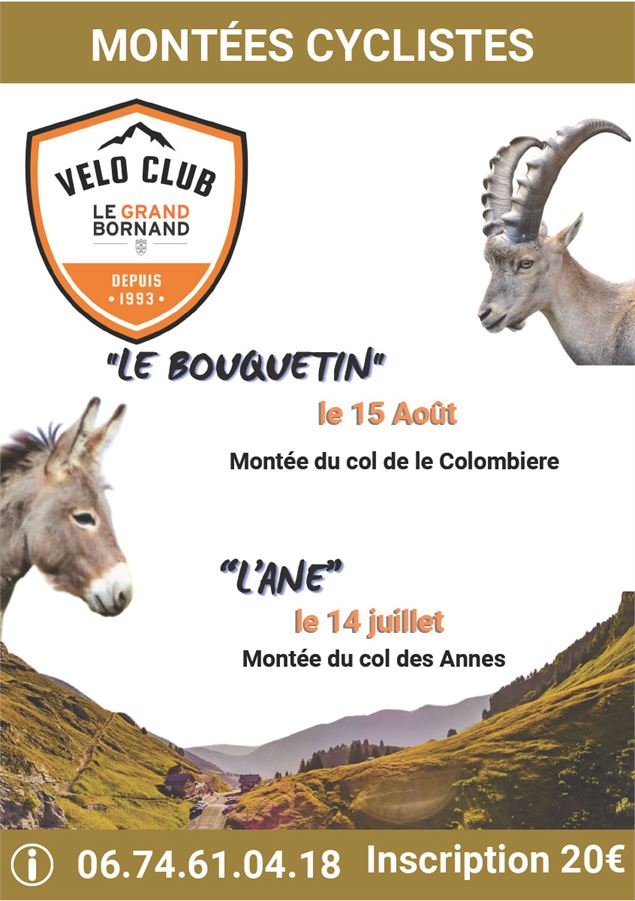 27ème grimpée cycliste Le Bouquetin_Le Grand-Bornand