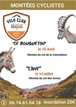 27ème grimpée cycliste Le Bouquetin_Le Grand-Bornand