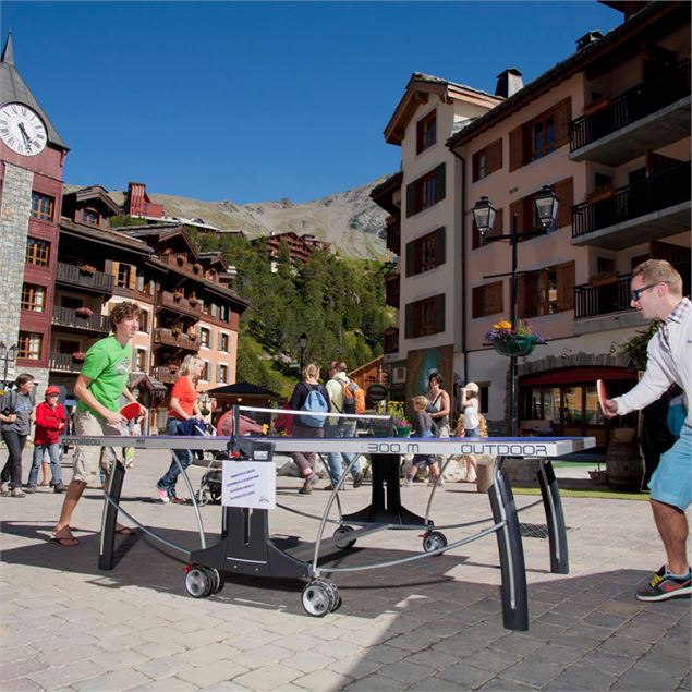 Tournoi de tennis de table double