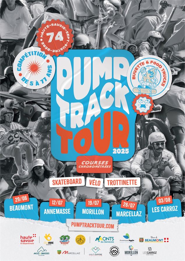 Affiche Pump Track Tour  - Oui Are